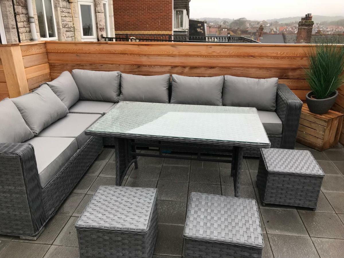 Wight View, Flat 2 Rosslyn House Leilighet Swanage Eksteriør bilde