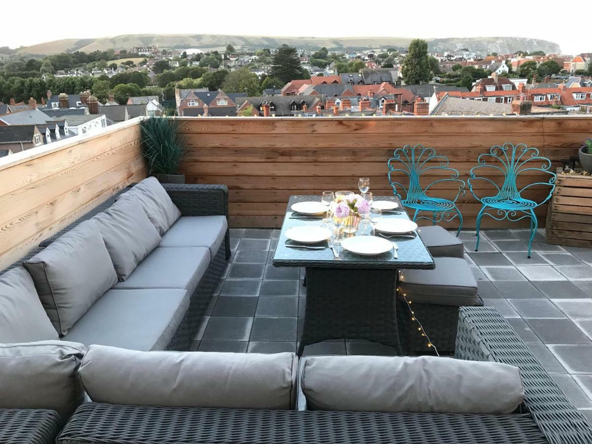 Wight View, Flat 2 Rosslyn House Leilighet Swanage Eksteriør bilde